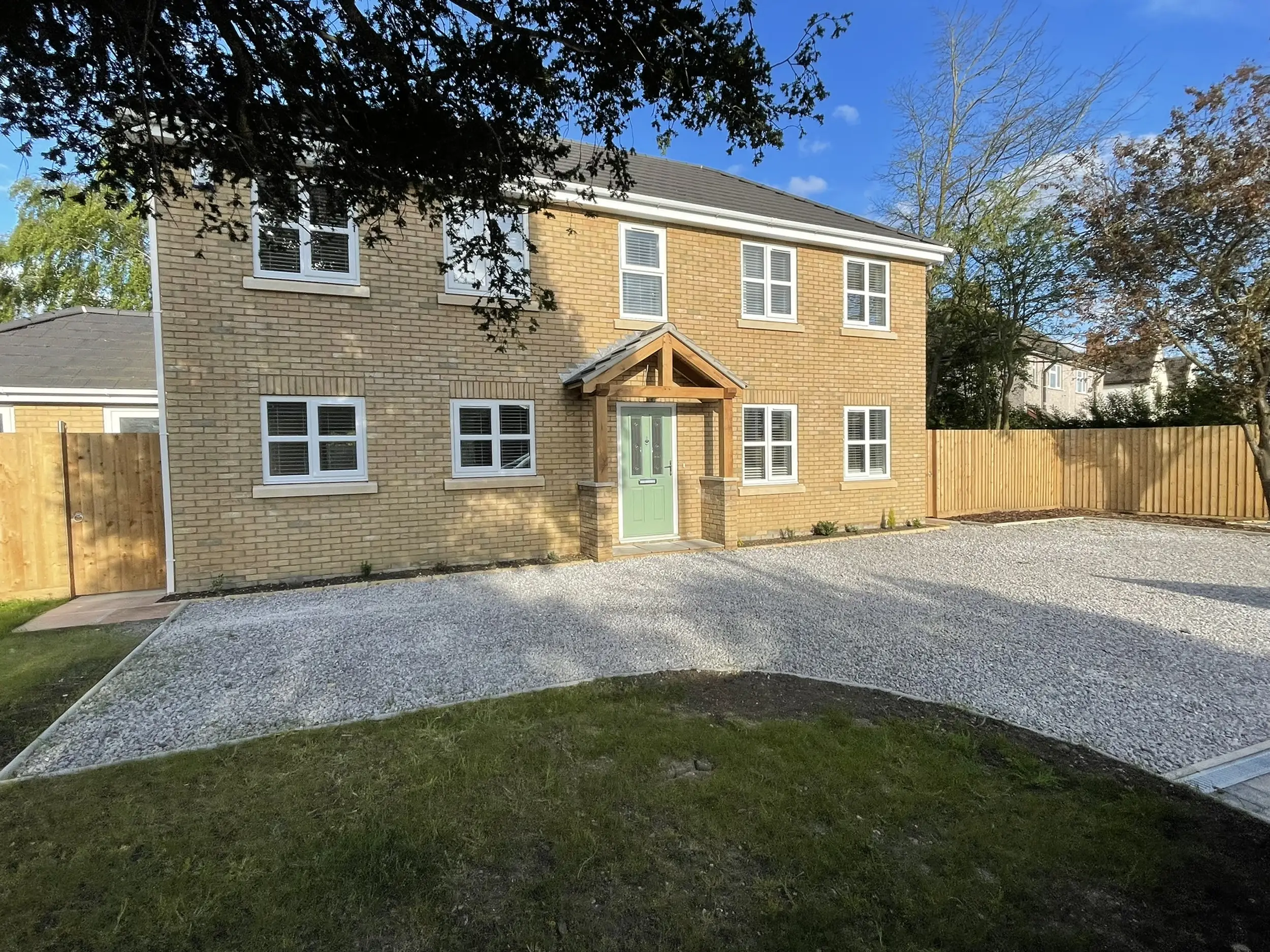 Completed Ablewood new build frontage